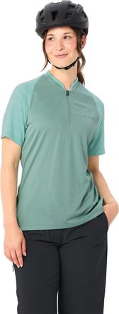 Vaude Funktionsshirt VAUDE Womens Tamaro HZ Shirt IV, Damen, Gr. 36, dusty fern, Obermaterial: 100% Polyester, normal, Rundhals, Shirts Funktionsshirt, f&uuml;r 