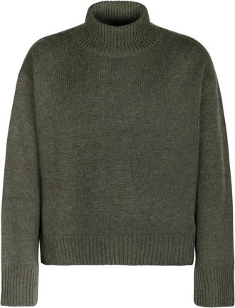 Givenchy Stijlvolle coltrui - Heren - Coltruien - Groen - S - Kasjmier - Truien & Vesten