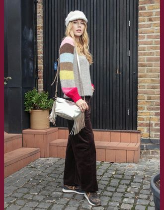 Nooki Design Womens Kingston Tassle Cross Body Bag - Gold - Size: ONE