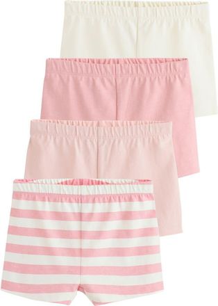 Next 4-Pack Cotton Shorts in Pink at Nordstrom, Size 9-12M