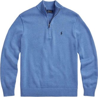 Polo Ralph Lauren Maglione con zip a maniche lunghe - Blu