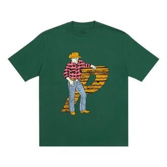 Palace FW22 Saddle Up T-Shirt Green P23TS050
