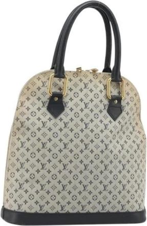 Louis Vuitton Pre-owned Vintage Handbag - Dames - Vintage Handtas - Blauw - ONE Size - Leer - Vintage