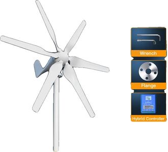 OEM Aerogenerador, 3000 W De Potencia, 5 Palas, 24 Voltios/12 Voltios, Controlador Mppt Gratuito, 3000 W, Con Control H&iacute;brido, 3000 W, 48 V