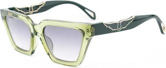 Zadig&Voltaire Sunglasses, female, Green, Size: ONE SIZE Acetate Sunglasses