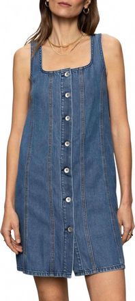 Sanctuary Blossom Denim Mini Dress In Happy Hour