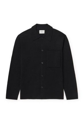 Nn.07 Jonas 6530 Knitted Overshirt