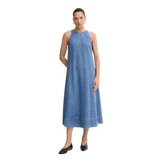 Marc O'Polo Maxi Kleedjes - Dames - Casual kleedjes - Blauw - S - Kleedjes