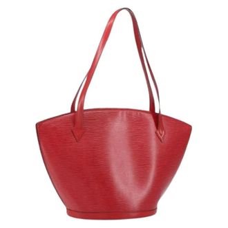 Louis Vuitton Pre-owned Shoulder Bags, female, Red, Size: ONE SIZE Pre-owned Leather Shoulder Bag