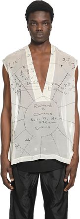 Rick Owens Flightsuit Silk Top