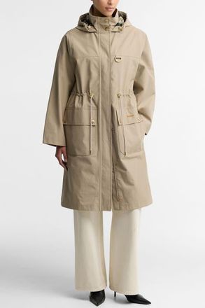 Barbour Stokesley Waterproof Jacket in Lt Trench/ancient at Nordstrom, Size 14