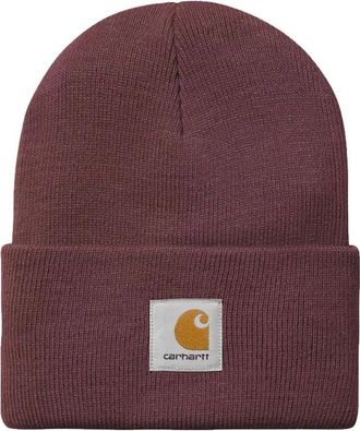 Carhartt Work in Progress Acrylic Watch Hat - Heren - Hoeden - Rood - ONE Size - Accessoires