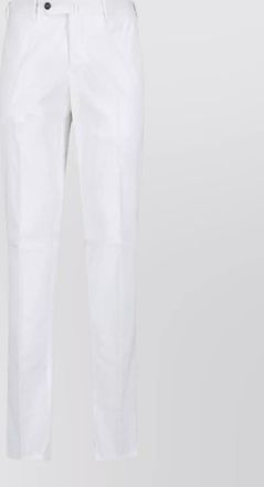 Pantaloni Torino straight leg trousers belt loops pockets