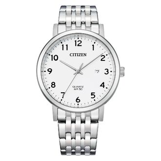 Citizen Quartz White Dial Mens Watch BI5070-57A
