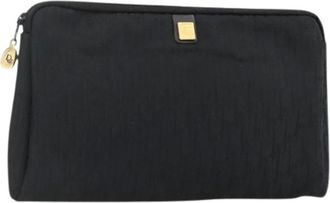 Dior Pre-owned Clutches, female, Black, Size: ONE SIZE Pre-owned Vintage Clutch Bag