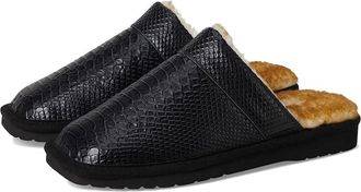 Ariat Silversmith Exotic Slipper Mens Slippers Black Snake : 13 D - Medium, Leather