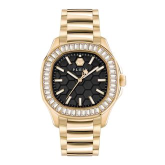 Philipp Plein Spectre Lady Crystal Horloge - Dames - Horloges - Geel - ONE Size - Accessoires
