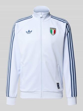 adidas Originals Regular Fit Trainingsjacke mit Baumwoll-Anteil Modell AERBLU in Hellblau, Gr&ouml;&szlig;e XXL