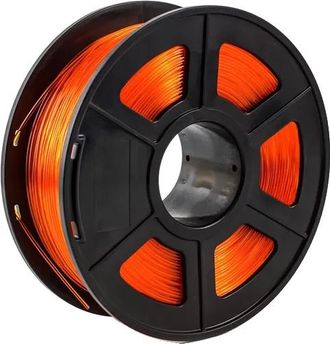 OEM Filamento Para Impresora 3d, Material Petg, F&aacute;cil Impresi&oacute;n, Color Naranja Transparente