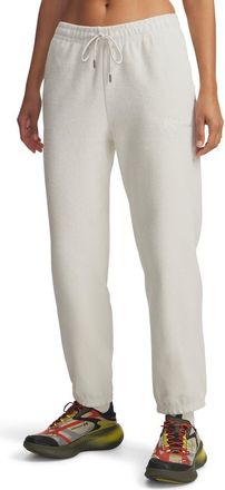 Under Armour Icon Terry Varsity Joggers in Summit White //Summit White at Nordstrom, Size Xx-Large
