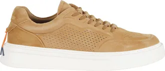 Barracuda Beige Phoneix Slip-On Suede Sneakers