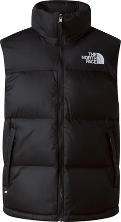 The North Face Black Retro Nuptse Sleeveless Puffer Vest