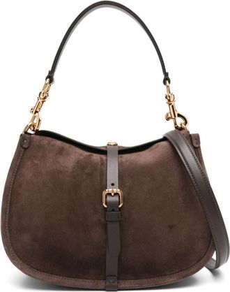 Etro Brown suede Shoulder bag