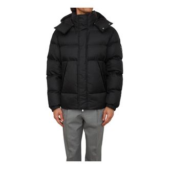 HUGO BOSS Heren, Jassen, Zwart, Maat: S Polyamide