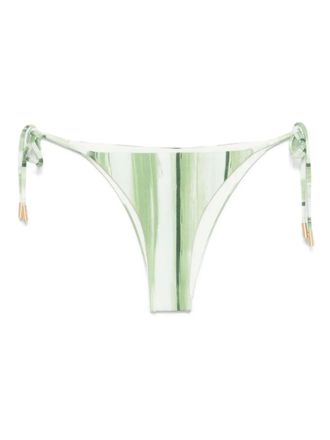 Cult Gaia printed bikini bottom - Green