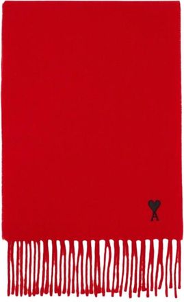 Ami Accessoires, Heren, Rood, ONE Size, Wol, Quota Wol Sjaal