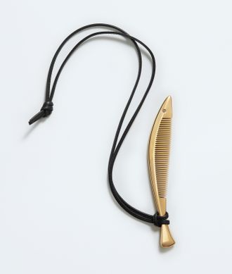 Bottega Veneta Sardine Hair Comb - Brown - Unisex