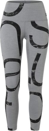 super.natural Capital Logo Tights Leggings f&uuml;r Damen | grau