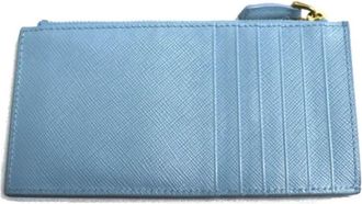 Prada Pre-owned Wallets, female, Blue, Size: ONE SIZE Pre-owned Wallet