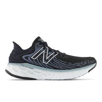 New Balance Womens Fresh Foam 1080 V11 Running Shoe, Black/White, 4.5 UK