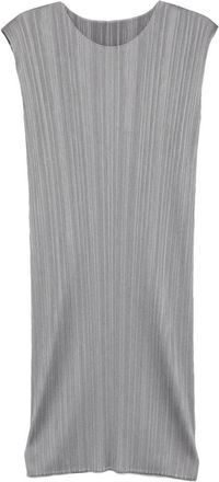 Issey Miyake Dress - Dames - Casual kleedjes - Grijs - M - Kleedjes