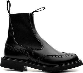 Trickers Silvia Boot - Dames - Chelseaboots - Zwart - 36 1/2 EU - Leer - Schoenen