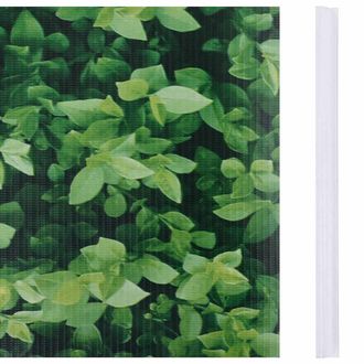 Berkfield Home Garden Privacy Screens 4 pcs PVC 35x0.19 m Green