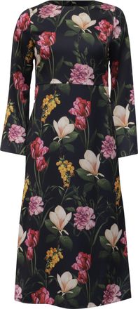 Sachin & Babi Sachin & Babi Alexa Floral-Print Midi Dress in Multicolor Polyester