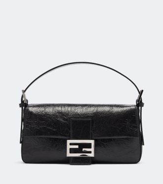 Fendi Baguette 26424 Small leather shoulder bag