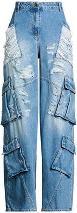 Elisabetta Franchi PARTES DE ABAJO - Pantalones vaqueros en YOOX.COM