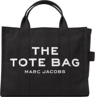 Marc Jacobs Shopping Bags, female, Black, ONE SIZE, Canvas Tote