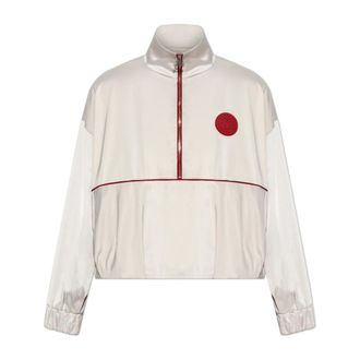 Gestuz GZBXGricky Track Jacket - Dames - Vesten met rits - Beige - M - Polyester - Hoodies & sweatvesten