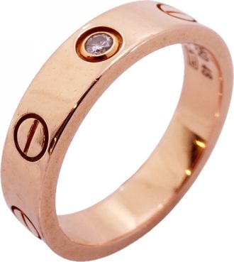 Cartier Pink Gold (18K) Band Ring (Pre-Owned)