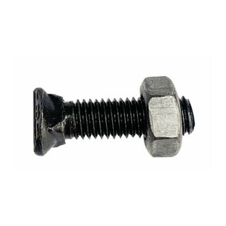 AMA Bullone testa ovale M10x60 con dado