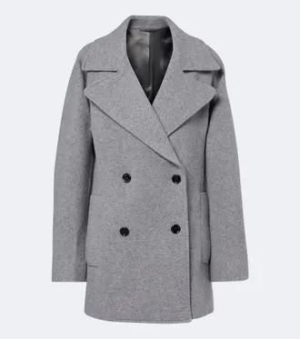 Toteme Peacoat in misto lana e cashmere