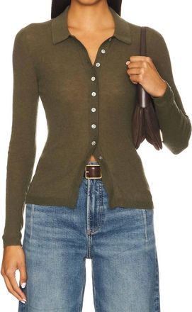 Pistola Denim Korey Top In Sequoia
