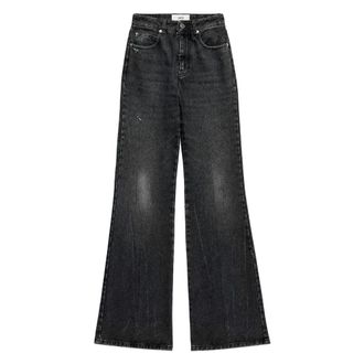 Ami Dames, Jeans, Zwart, Maat: W30 Katoen