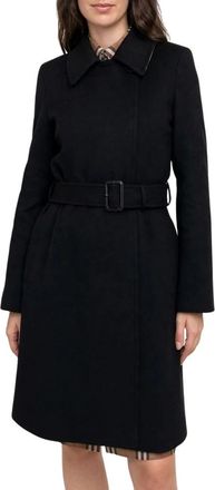 Burberry Cappotto Saffron in cashmere - - Coats - Donna - Nero - M
