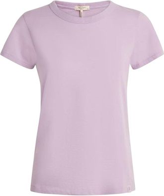 Rag & Bone Womens The Slub Tee, Lavender