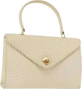 Bally Pre-owned Handbags, female, Beige, Size: ONE SIZE Pre-owned Vintage Handbag